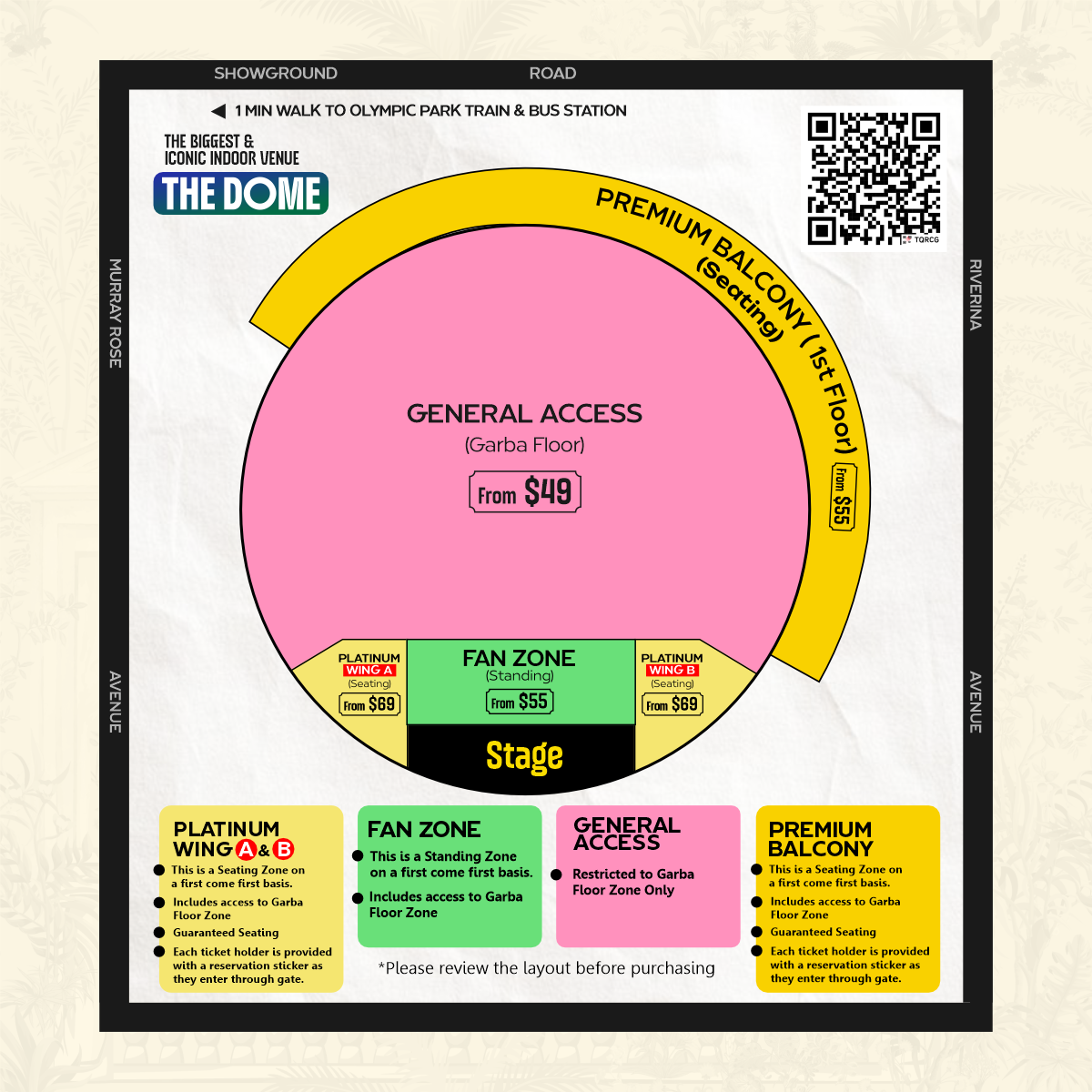 Venue map
